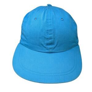 Eastern Accessories Baseball Cap Blue One Size Stretchable Vented Holes Blank